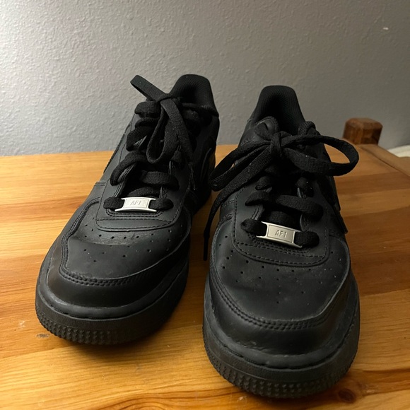 Nike Other - Nike Kids Air Force Ones black 6.5Y